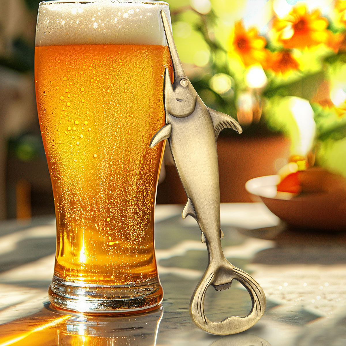 Creative Swordfish Handle Metal Beer Bottle Openers Kitchen Bar Accessories Tools Beer Gifts Beer Openors Kitchen Gadgets - Image 6