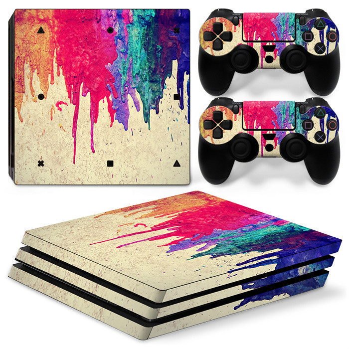 Manufacturer Wholesale PS4 Pro Sticker PS4 Pro Sticker PS4 Pro Game Machine Sticker PS4 PRO - Image 2