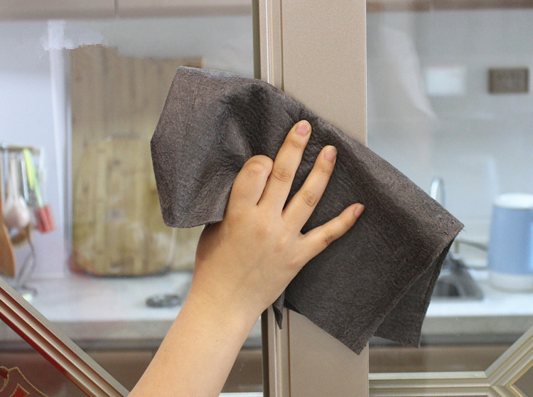 Thickened Magic Cleaning Cloth Microfiber Surface Instant Polishing Household Cleaning Cloth For Glass Windows Mirrors Car Kitchen Gadgets - Image 10