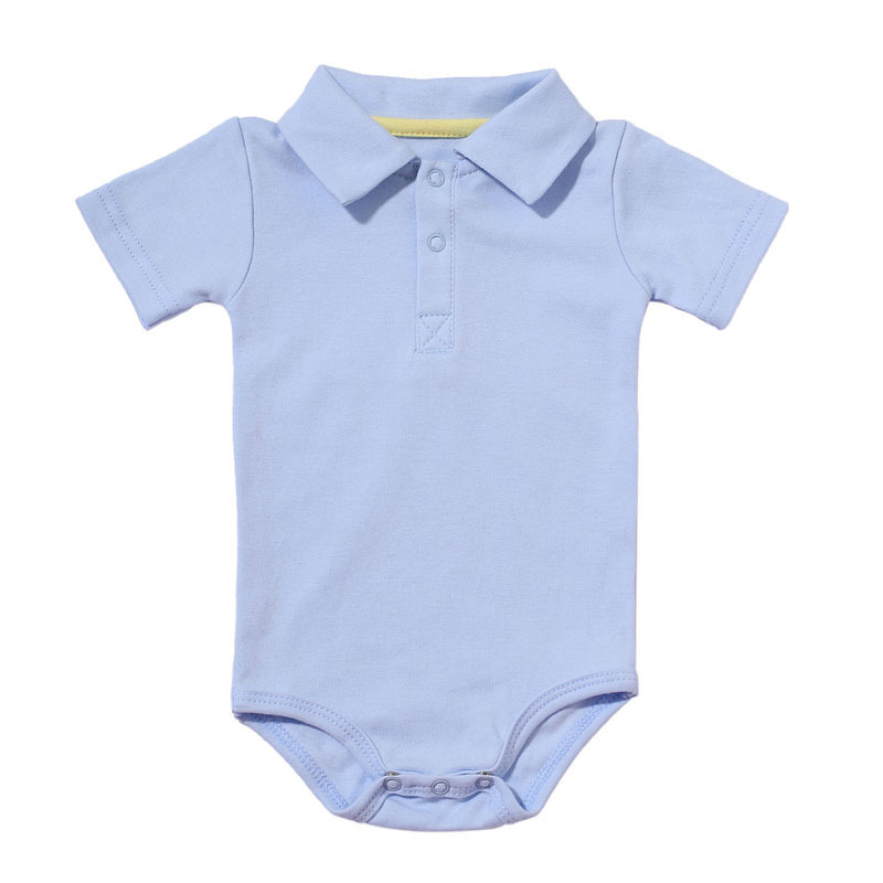 Lapel baby onesies - Image 3