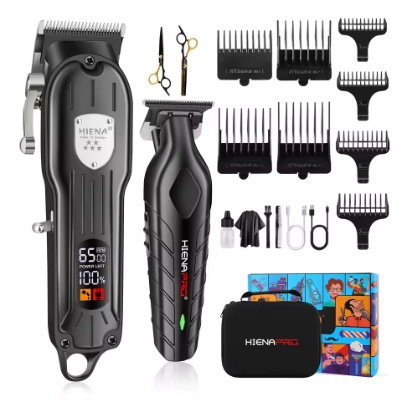 Professional Hair Clipper Set Men's Aluminum Foil Shaver - Image 6